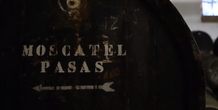 Moscatel pasas Chipiona